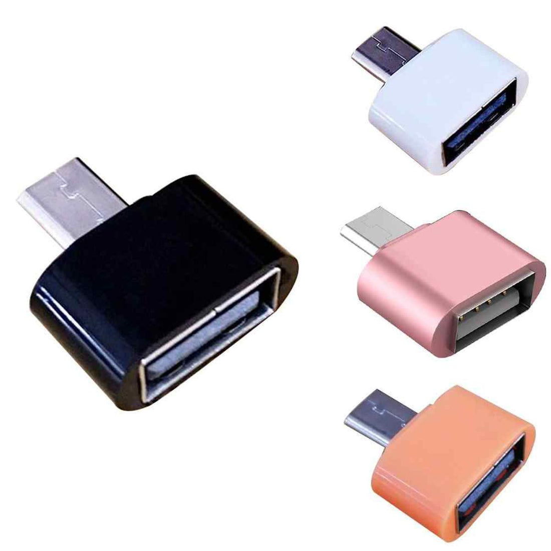 Micro USB OTG Adapter Pack of 10 | USB Female to Micro USB Male OTG Connectors Bulk Pack
