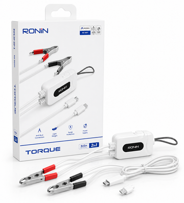 RONIN Torque 2-in-1 3.0A Fast Charging Cable | Type-C + Micro USB Charging Cable